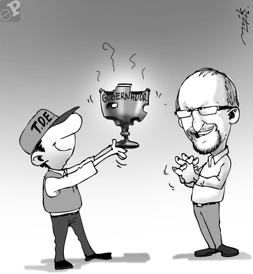 Oliva recibe gobernación en bancarrota